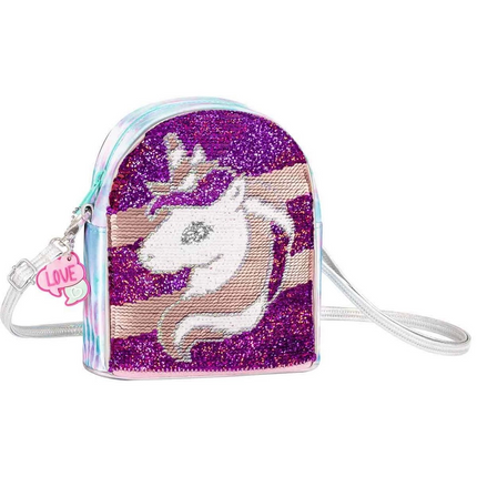 Unicorn Patterned Crossbody Bag