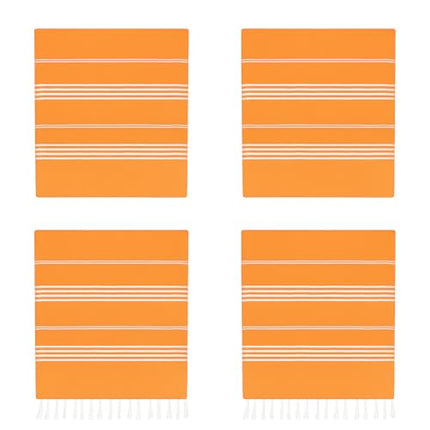 HAVLULAND Turkish Beach Towels Oversized, Quick-Dry &amp; Sand-Free | Lightweight, Absorbent Bath Towels for Travel, Pool, Vacation &amp; Beach | 40” x 72” Bulk Set