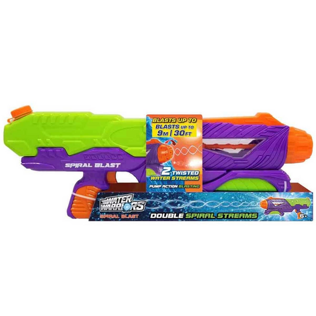 Water Warriors Spiral Blast Water Gun