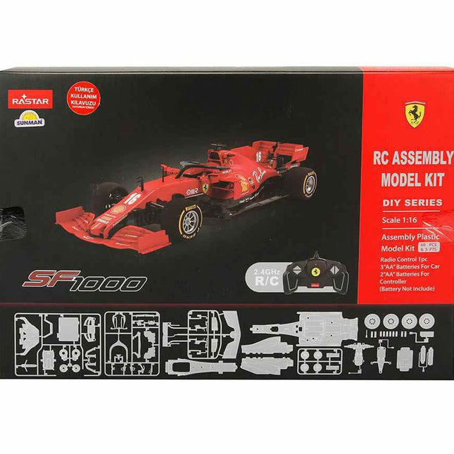 1:16 Ferrari SF1000 Remote Control Model Vehicle Assembly Kit