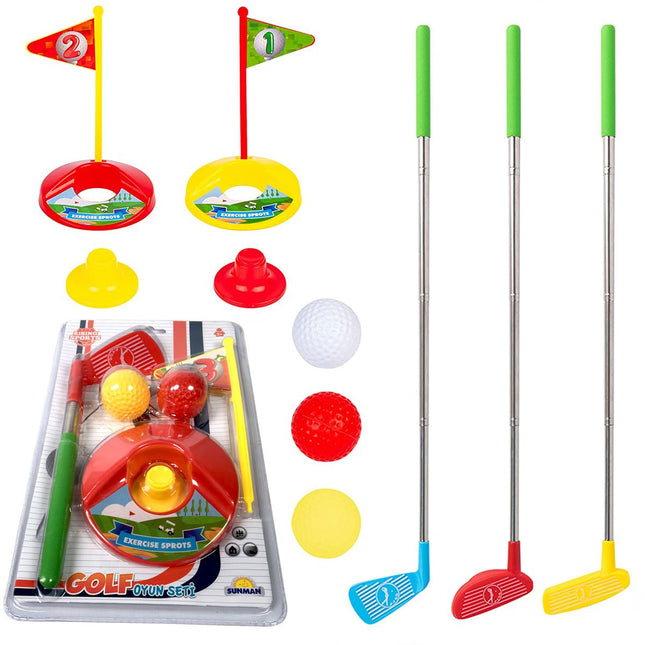 Miniature Mini Golf Set