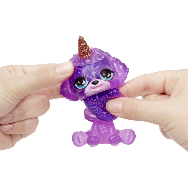 Rainbow High Violet Glitter Slime and Pet Series Doll