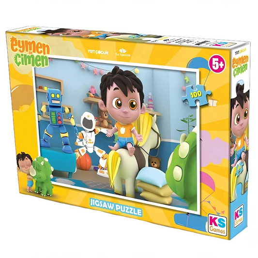 KS Games Eymen and Grass 100 Piece Puzzle