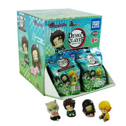 Twinchees Demon Slayer Figures Sleeping Little Ones