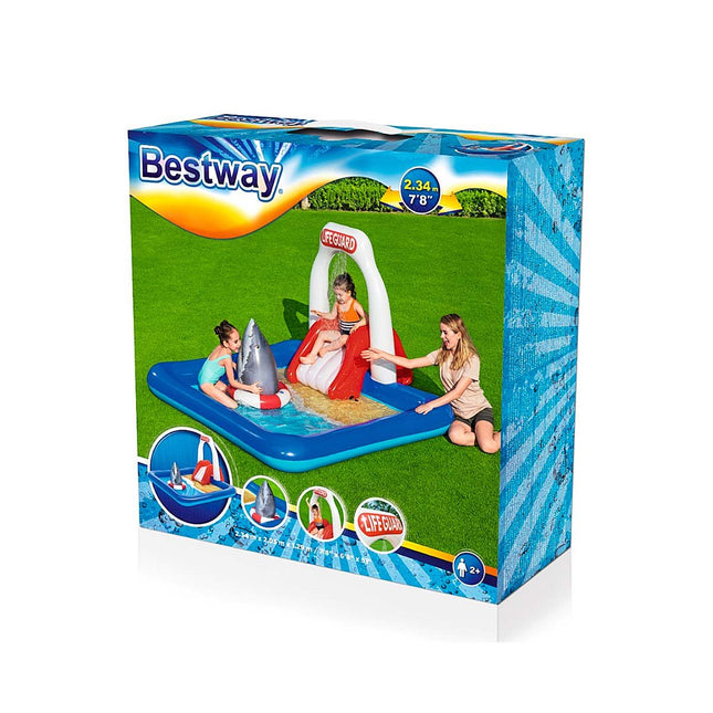 Bestway Shark Slide Pool