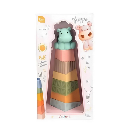 Soft Stacking Pyramid Koala 8 Piece Set