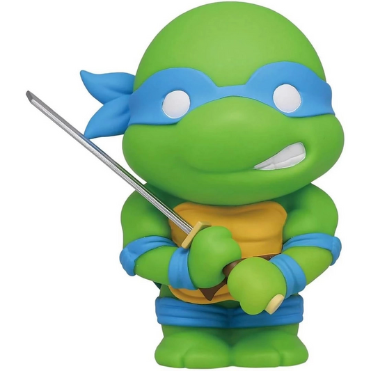 Monogram Tmnt Leonardo Figure Piggy Bank