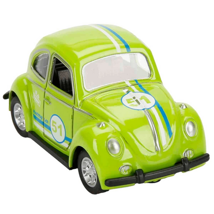 Maxx Wheels Die Cast Pull-Down Beetle Racing Car