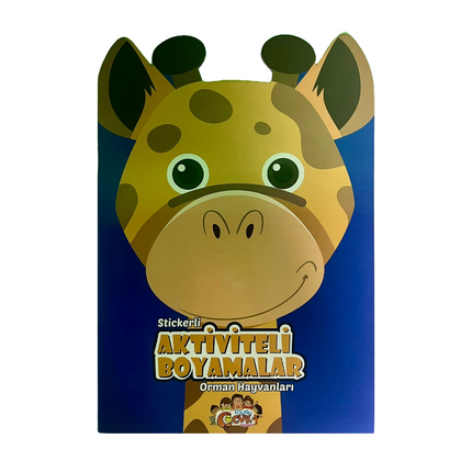 Sticker Activities and Colorings Forest Animals