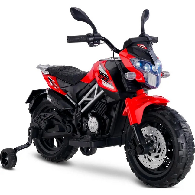 447A Motocross Akülü Motor Kırmızı