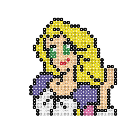 3in1 Disney Princess Pixel Pixel Bead Activity and Toy Set S00005169