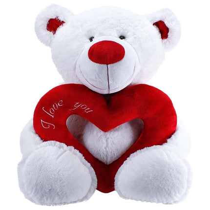 Moco Bear Plush with Hole and Heart 65 cm