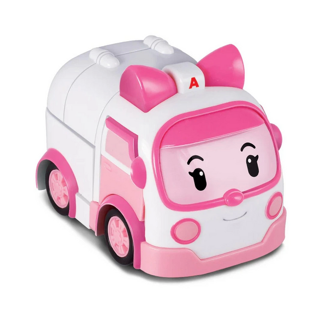 Robocar Poli Transforming Robot Figure Amber