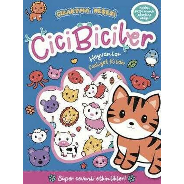 Sticker Joy Cicibiciler Animals Activity Book