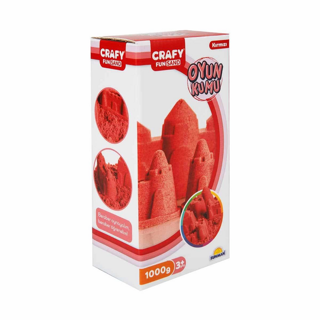 Fun Dough Kinetic Sand 1000 g Red