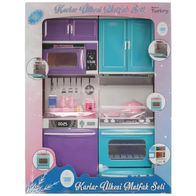 Frozen 2-Piece Kitchen Set with Oven and Dishwasher