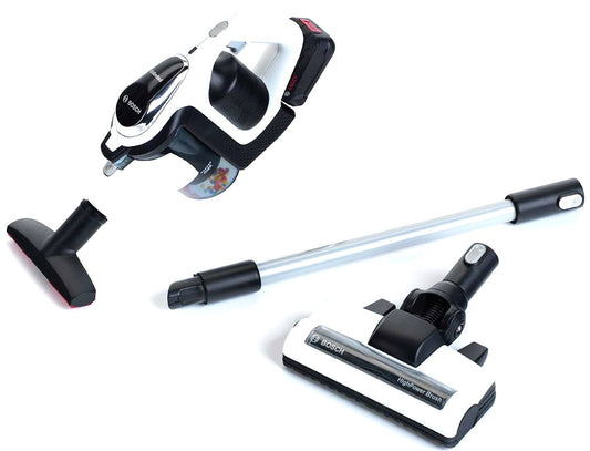 Bosch Toy Vacuum Cleaner with Sound and Light, White