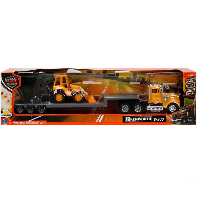 1:43 Long Haul Kenworth Carrier Truck and Dozer
