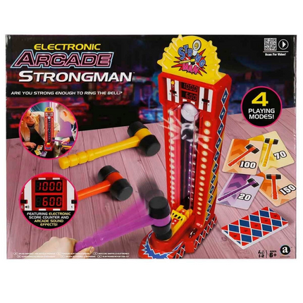 Electronic Arcade Strongman Game with Sound