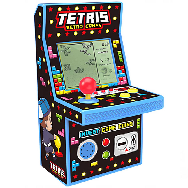Nostalgic Mini Tetris Game Console XY9029A