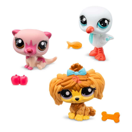 Littlest Pet Shop Minis 3-Piece Figure Set S2