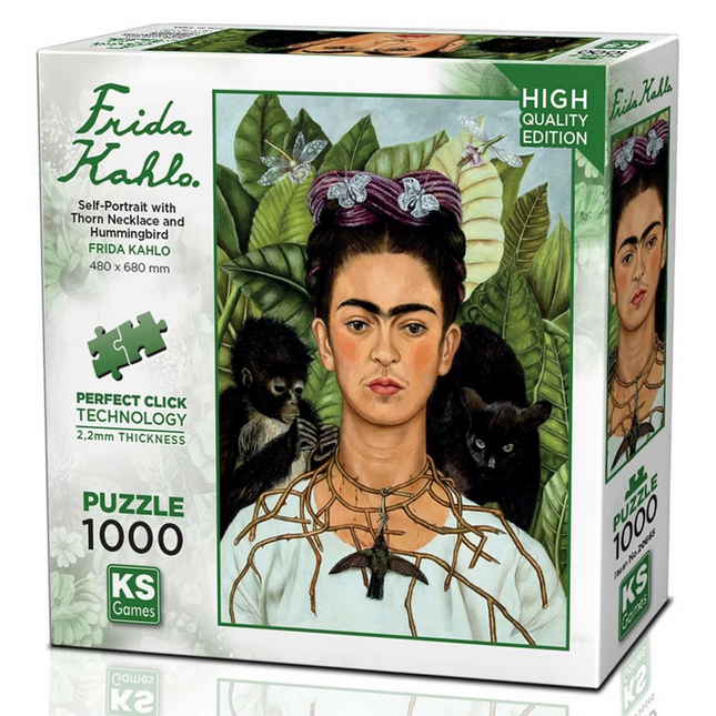 KS Games Self-Portrait with Thorn Necklace Puzzle 1000 Pieces 20665