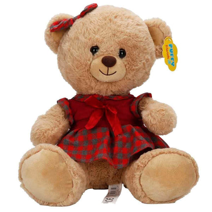 4810 SUN-JNH-PFF-SK PELUŞ AYI ELBİSELİ 32CM 2A