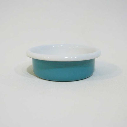 Enamel Jam and Sauce Bowl Turquoise