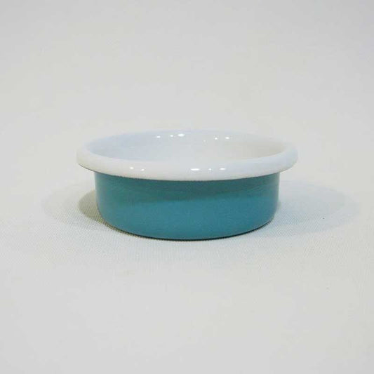 Enamel Jam and Sauce Bowl Turquoise