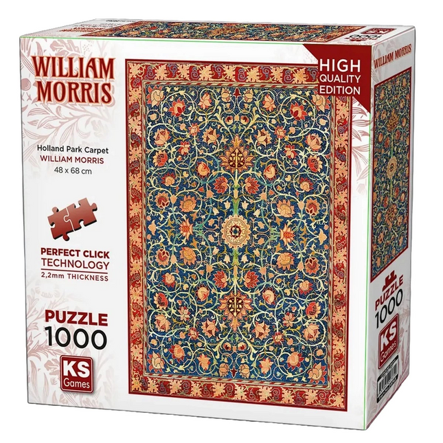 KS Games Morris: Holland Park Carpet Puzzle 1000 Pieces 20763