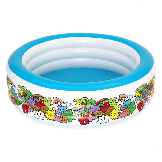 Bestway Inflatable Jumbo Patterned Pool 51122