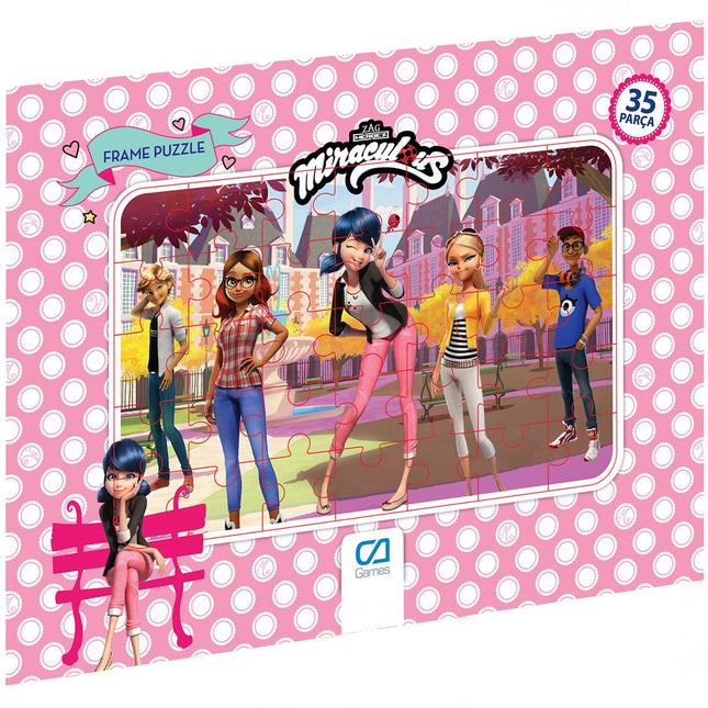 Miraculous 35 Piece Frame Puzzle