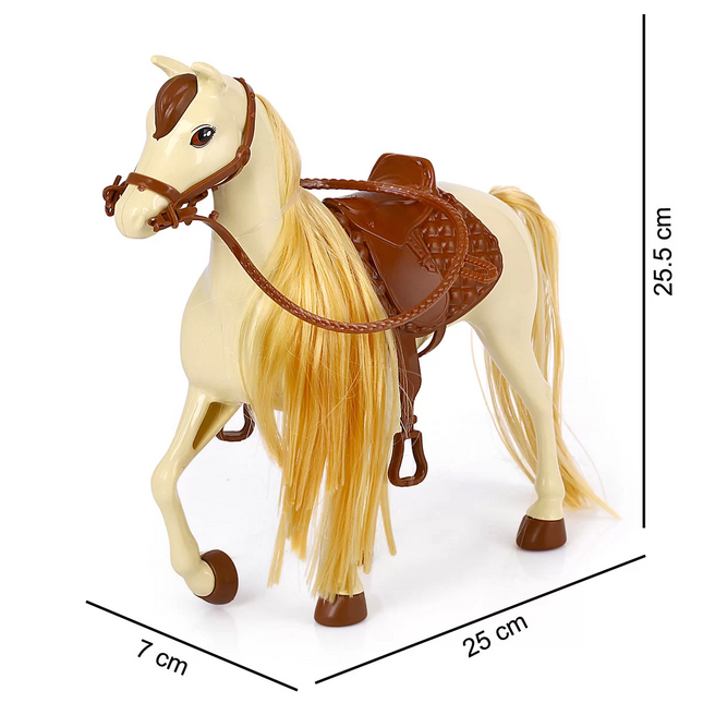 Jasmine Horse Baby Beige-Brown