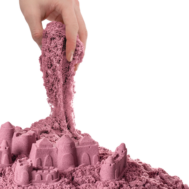 Pink Kinetic Play Sand with Accessories 500 gr