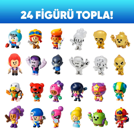 Brawl Stars 8-Piece Deluxe Figure