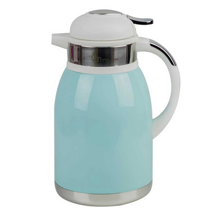 2 liter Cold Hot Water and Tea Thermos Turquoise