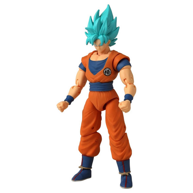 Bandai Dragon Ball Super Saiyan Blue Goku Posable Figure 16 cm