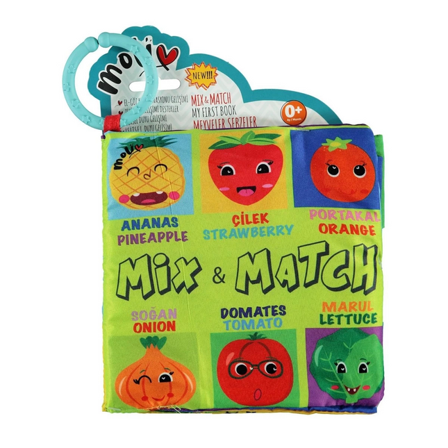 Find & Match Book Farm Animals Fruits Vegetables