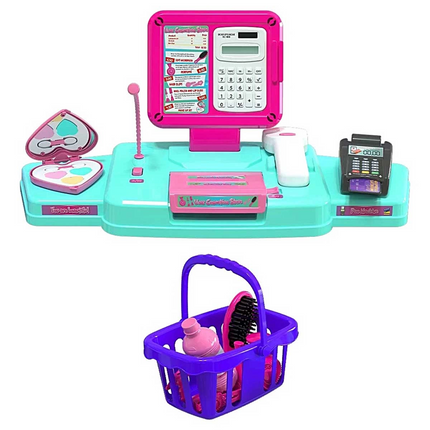Cosmetics Shop Cash Register Set