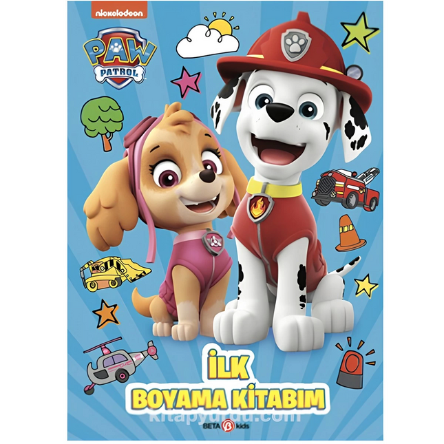 Paw Patrol My First Coloring Book 38017BT