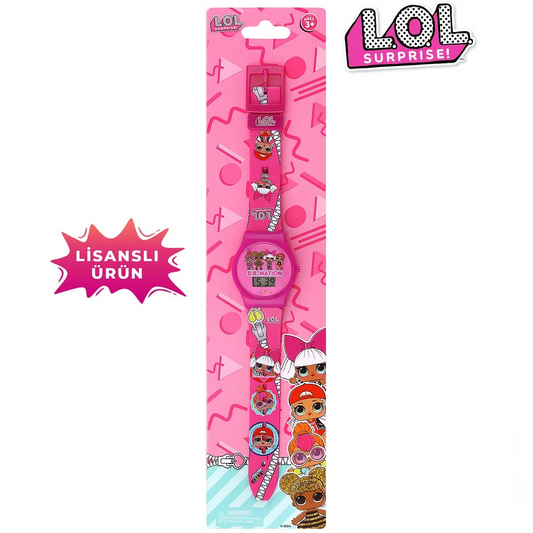 MiniFlak Licensed LOL Surprise LOL7152 Children's Wristwatch