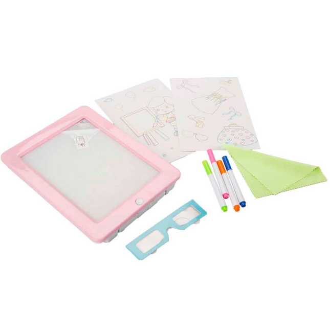 3D Doodle Magic Pink Writing Board