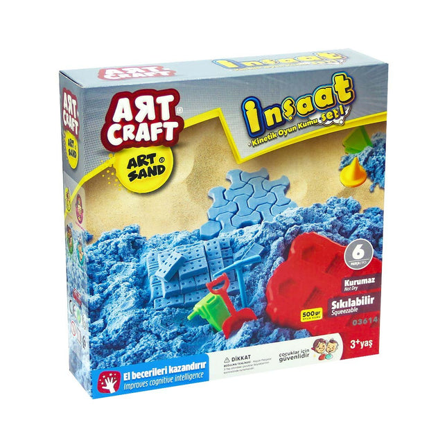 Dede Art Craft Construction Kinetic Sand Set 500gr