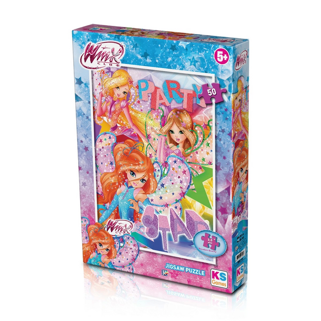 KS Games Winx 50 Piece Puzzle