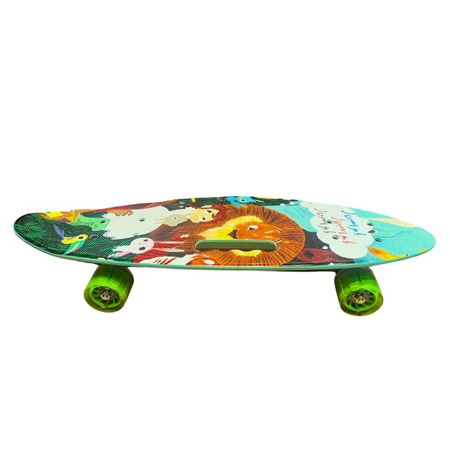 Patterned Medium Lighted Skateboard 60 cm
