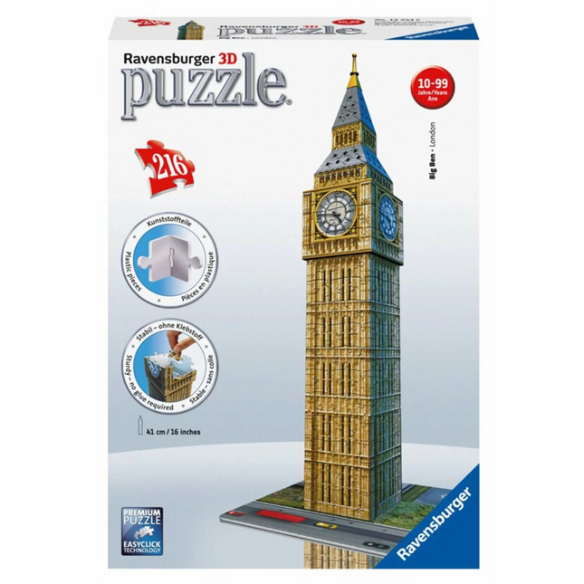 Ravensburger Big Ben Clock Tower 3D Puzzle