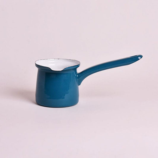 Enamel Coffee Pot Petrol Green