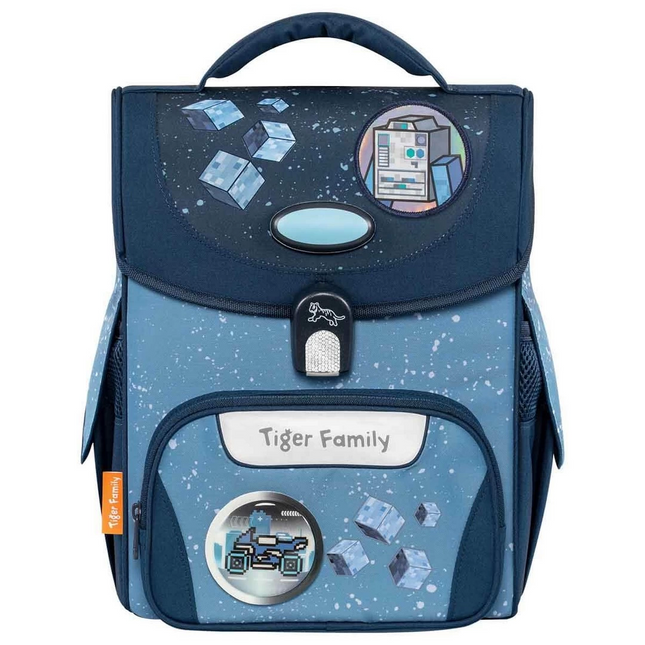Illuminated Navy Blue School Bag
