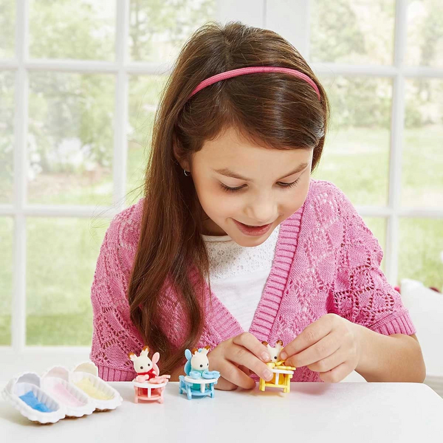 Sylvanian Families Triplets Care Set Color 5532