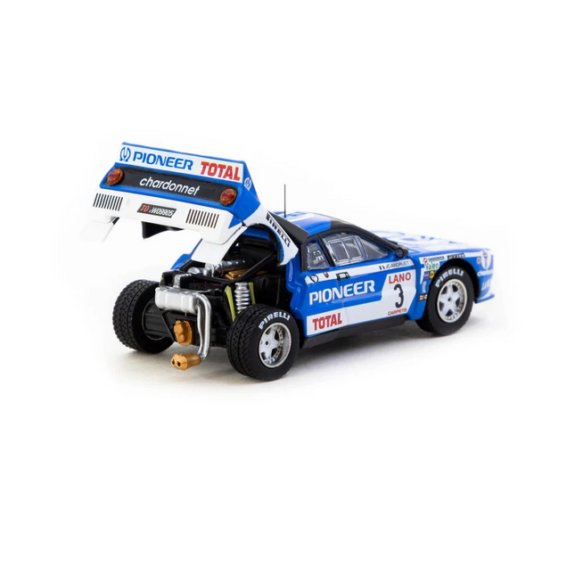 Tarmac Works 1/64 Lancia 037 Rally Ypres 24 Hours Rally 1983 #3